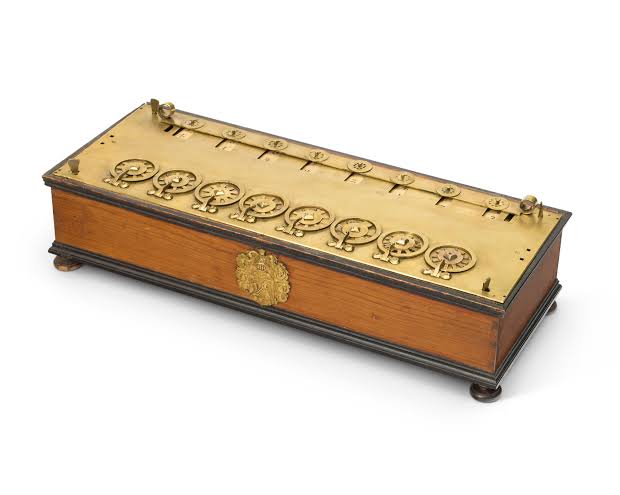 A Pascaline calculating machine